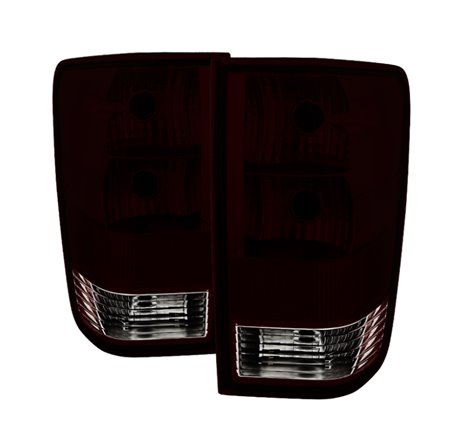 Xtune Nissan Titan 04-15 OEM Style Tail Light Red Smoked ALT-JH-NT04-OE-RSM