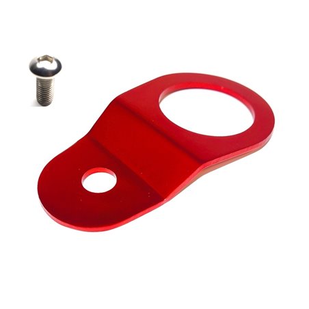 Torque Solution Radiator Mount ( RED) : Mitsubishi Evolution 7/8/9