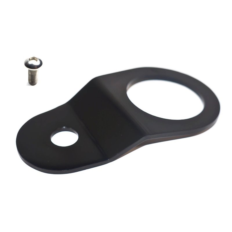 Torque Solution Radiator Mount (Black) : Mitsubishi Evolution 7/8/9