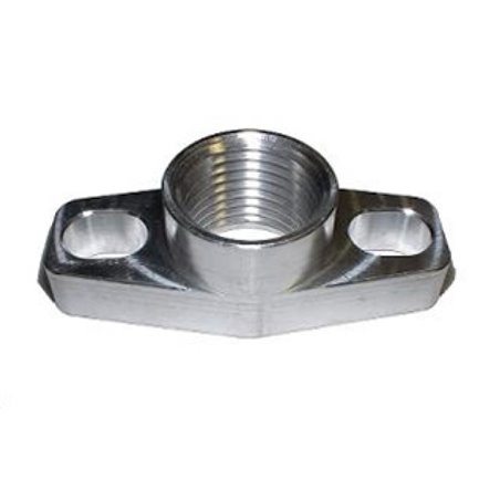 Torque Solution Billet Oil Drain Flange: Universal GT Ball Bearing Turbos