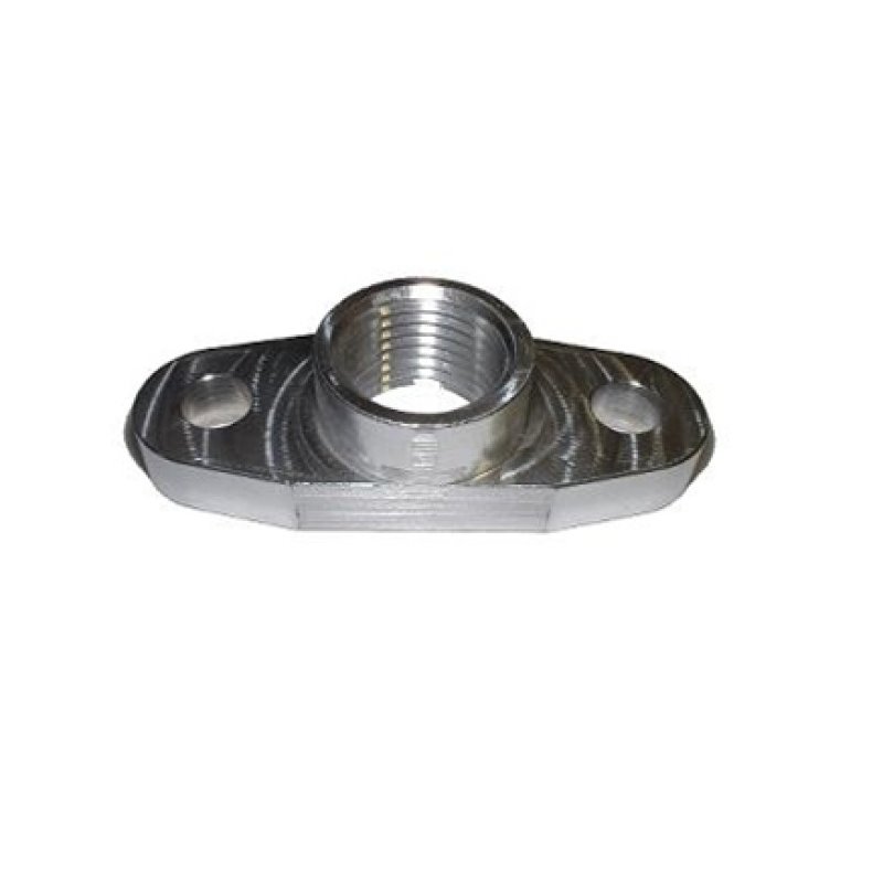 Torque Solution Billet Oil Drain Flange: Universal T3/T4 & PTE Turbos