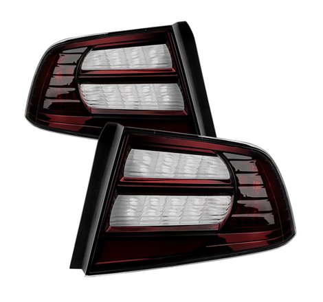 Xtune Acura Tl 04-08 OEM Style Tail Lights Red Smoked ALT-JH-ATL07-OE-RSM