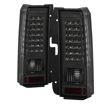 Xtune Hummer H3 06-09 ( Non H3T ) LED Tail Lights Smoke ALT-ON-HH306-LED-SM