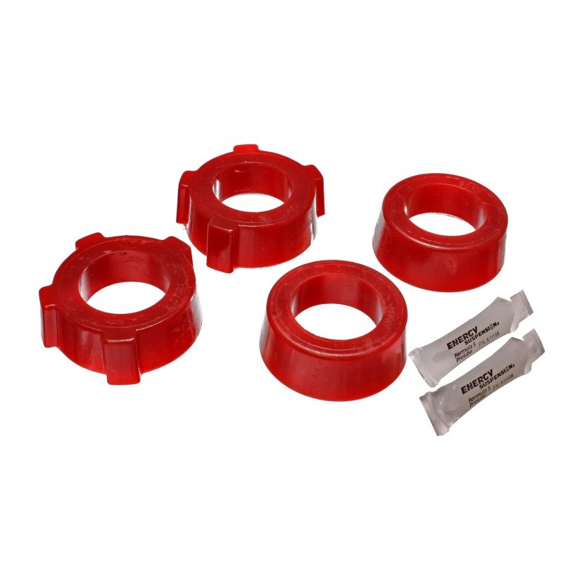 Energy Suspension 69-78 Vokswagen (Air Cooled) Red Rear Spring Plate Bushing Set