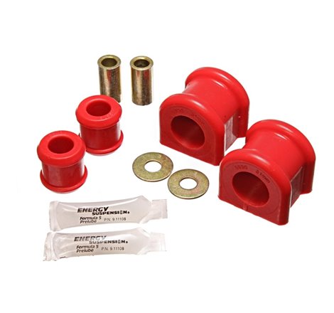 Energy Suspension 07-11 Jeep Wrangler JK Red Front 31mm Sway Bar and Endlink Bushing Set