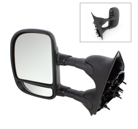 Xtune Ford Superduty 02-07 Manual Extendable Manual Adjust Mirror Left MIR-FDSD99S-MA-L