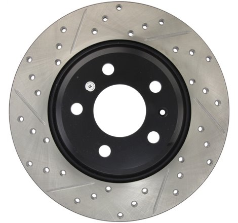 StopTech Power Slot 09-10 Audi A4/A4 Quattro / 08-10 A5 / 10 S4 Rear Right Drilled & Slotted Rotor