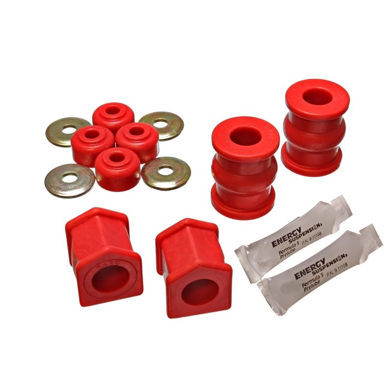 Energy Suspension 73-79 Chrysler Charger/Roadrunner Red 15/16in Front Sway Bar Frame Bushings