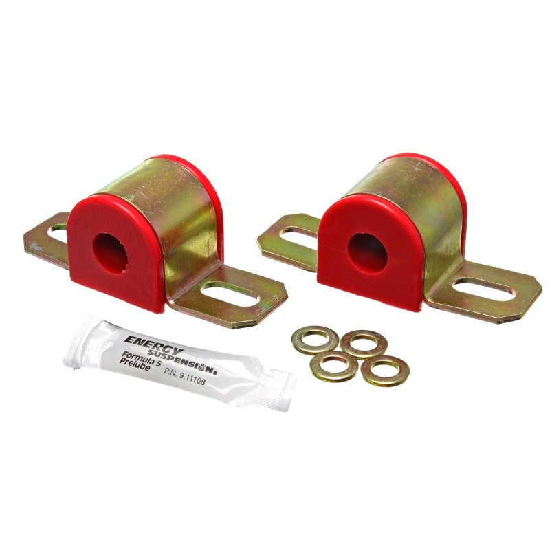 Energy Suspension Universal Red 13/16in / 20.5mm Non-Greaseable Sway Bar Bushings