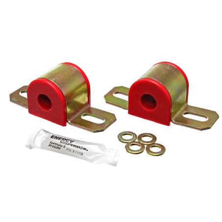 Energy Suspension Universal Red 13/16in / 20.5mm Non-Greaseable Sway Bar Bushings