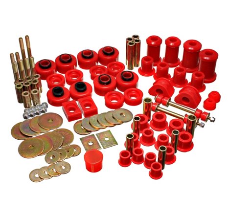 Energy Suspension Ford F-150/F-250 4WD Red Hyper-flex Master Bushing Set