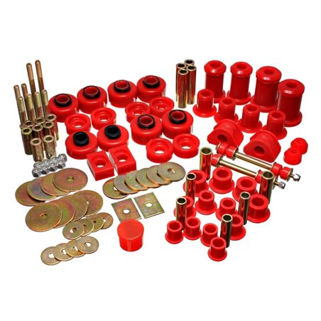 Energy Suspension Ford F-150/F-250 4WD Red Hyper-flex Master Bushing Set