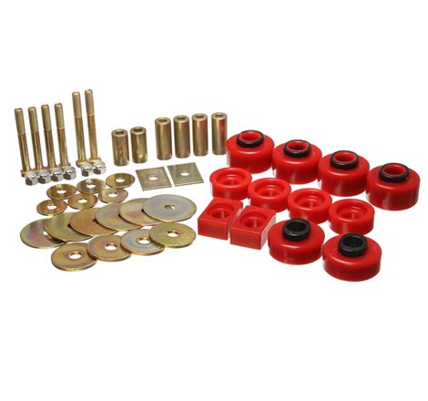 Energy Suspension 97-03 Ford F-100/F-150 2WD/F250 2WD & L-Duty Red Body (Ext Cab ONLY ) Mount Set