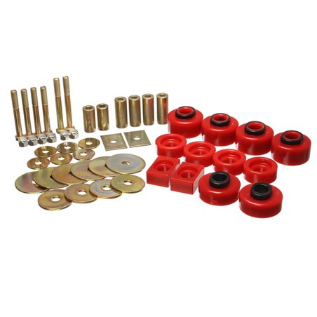 Energy Suspension 97-03 Ford F-100/F-150 2WD/F250 2WD & L-Duty Red Body (Ext Cab ONLY ) Mount Set