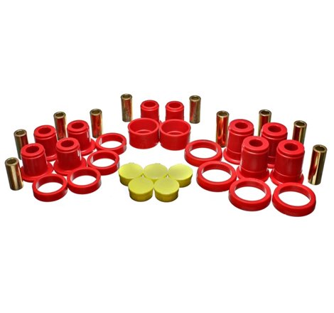 Energy Suspension 02-07 GM SUV Red Rear End Control Arm Bushing Set