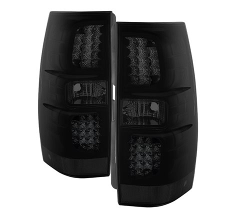 Xtune Mc Yukon/Yukon Denali 07-14 LED Tail Lights Black Smoked ALT-JH-CSUB07-LED-G2-BSM