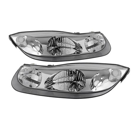 Xtune Satun Sc Series Coupe 2001-2002 OEM Style Headlights Chrome HD-JH-SASC-01-C