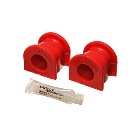 Energy Suspension 00-09 Honda S2000 Red 28.2mm Front Sway Bar Bushing Set