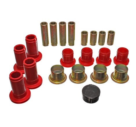 Energy Suspension 94-01 Ram 1500 / 94-02 Ram 2500/3500 2WD Red Front Control Arm Bushing Set