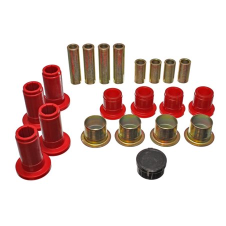 Energy Suspension 94-01 Ram 1500 / 94-02 Ram 2500/3500 2WD Red Front Control Arm Bushing Set