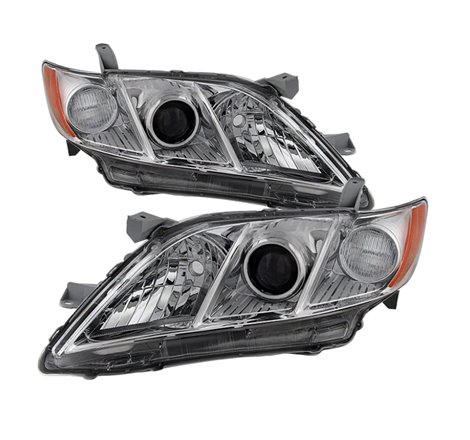 Xtune Toyota Camry 07-09 OEM Style Headlights Chrome HD-JH-TCAM07-AM-C