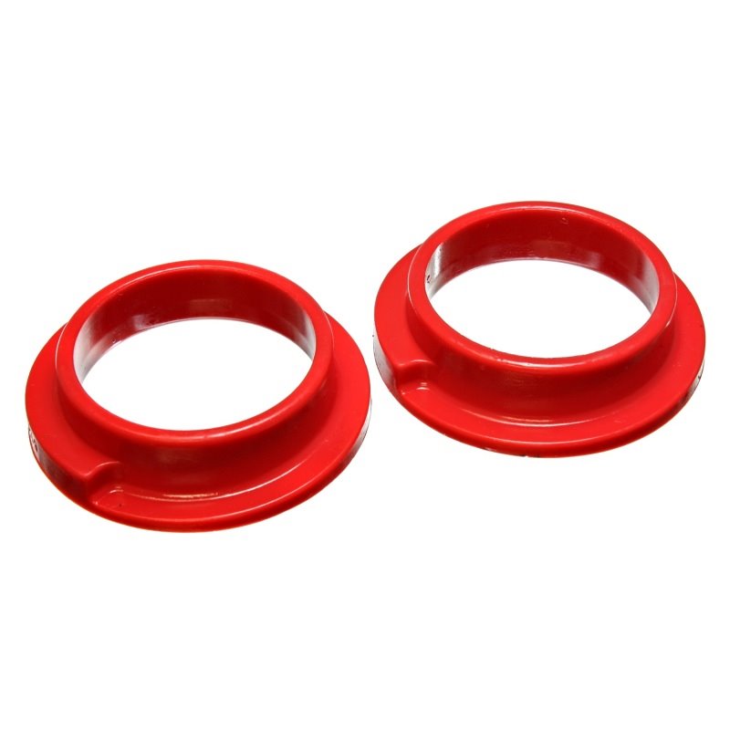 Energy Suspension 00-04 Ford Focus Red Rear Coil Spring Isolators