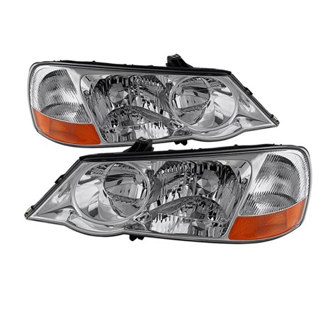 Xtune Acura Tl 2002-2003 Hid Model Only OEM Style Headlights Chrome HD-JH-ATL02-HID-C