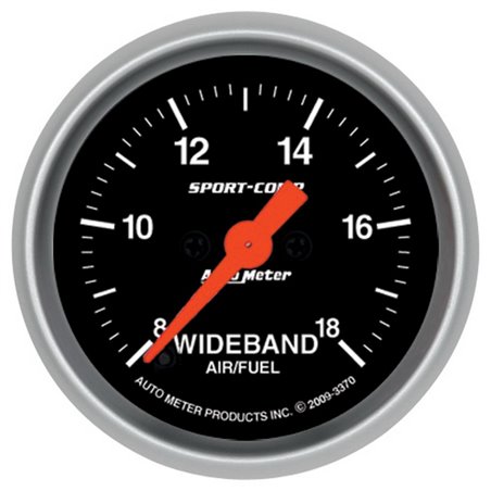 Autometer Sport-Comp 52mm Full Sweep Electronic Analog Wideband Air/Fuel Ratio Gauge