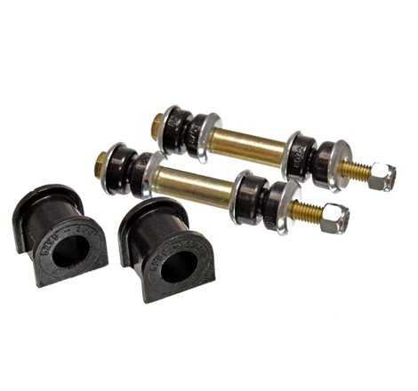 Energy Suspension 90-96 Ford Escort/ZX2 Black 3/4in Rear Sway Bar Bushing Set (Inc Endlink Bushings)