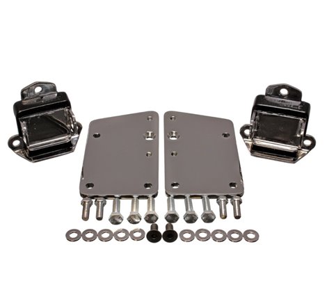 Energy Suspension LS Series Black Motor Conversion Set - Chrome Plated