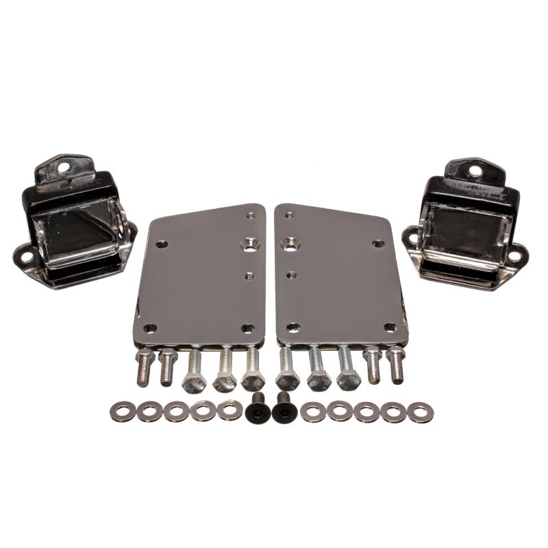 Energy Suspension LS Series Black Motor Conversion Set - Chrome Plated