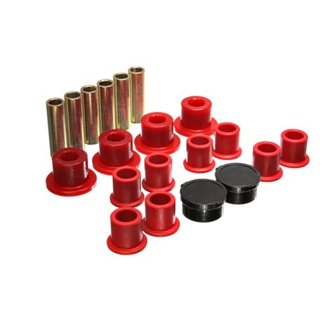 Energy Suspension 98-11 Ford Ranger Red Rear Leaf Spring Bushing Set