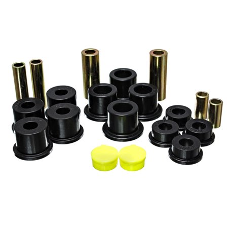 Energy Suspension 94-97 Ford F Super Duty Black Leaf Spring Bushing Set