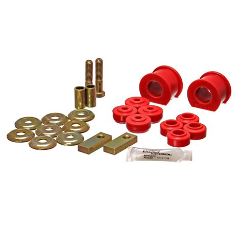 Energy Suspension Chrysler RWD F/J/M Body Red 1-1/8in Front Sway Bar Bushings