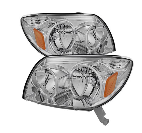 Xtune Toyota 4Runner 03-05 Crystal Headlights Chrome HD-JH-T4R03-AM-C