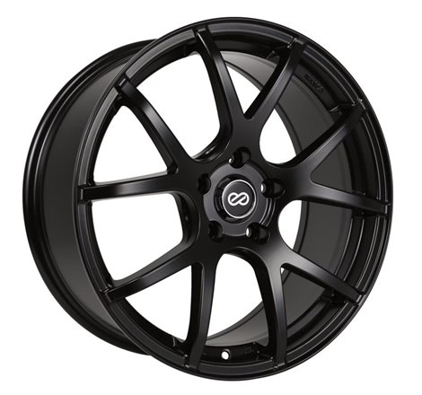 Enkei M52 16x7 38mm Offset 5x114.3 Bolt Pattern 72.6mm Bore Dia Matte Black Wheel