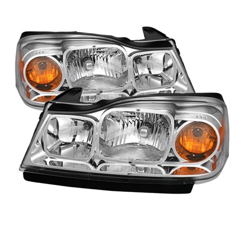 Xtune Saturn Vue 06-07 Crystal Headlights Chrome HD-JH-SVUE06-AM-C