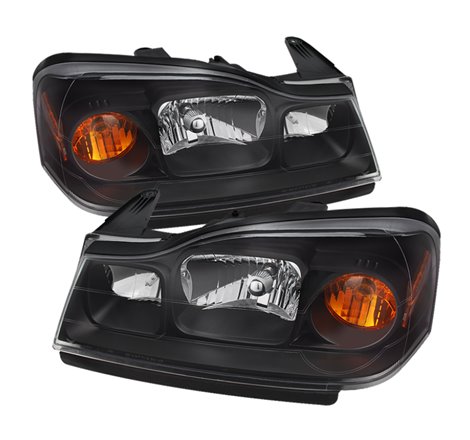 Xtune Saturn Vue 06-07 Crystal Headlights Black HD-JH-SVUE06-AM-BK