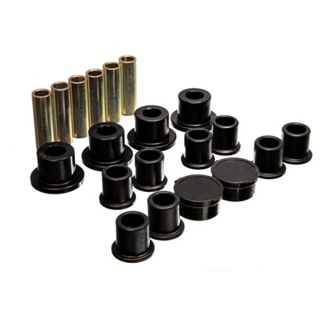 Energy Suspension 98-11 Ford Ranger Black Rear Leaf Spring Bushing Set