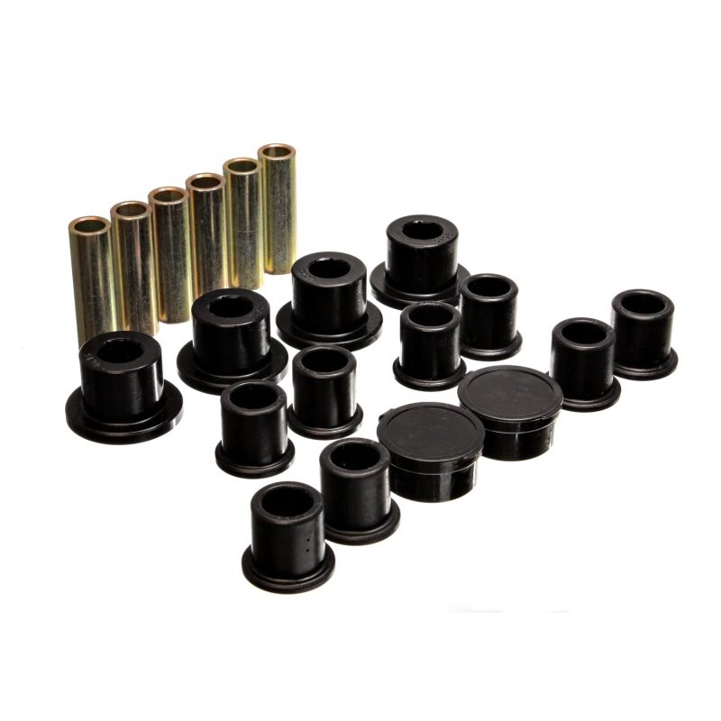 Energy Suspension 98-11 Ford Ranger Black Rear Leaf Spring Bushing Set