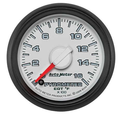 Autometer Factory Match 52.4mm Full Sweep Electronic 0-1600 Deg F EGT/Pyrometer Gauge