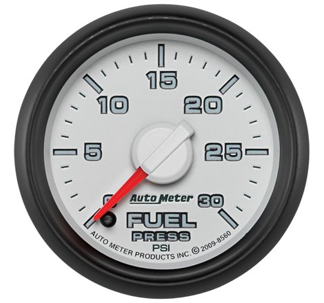 Autometer Factory Match 52.4mm Full Sweep Electronic 0-30 PSI Fuel Pressure Gauge