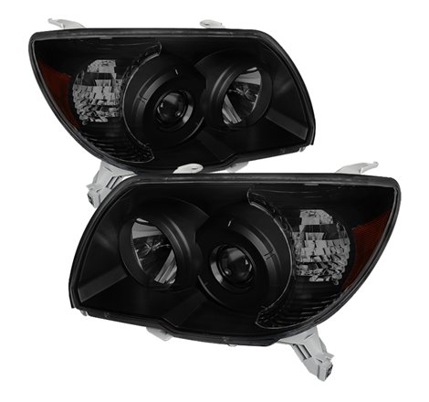 Xtune Toyota 4Runner 06-09 Crystal Headlights Black Smoked HD-JH-T4R06-AM-BSM