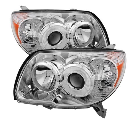 Xtune Toyota 4Runner 06-09 Crystal Headlights Chrome HD-JH-T4R06-AM-C