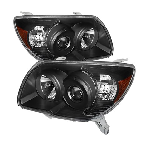 Xtune Toyota 4Runner 06-09 Crystal Headlights Black HD-JH-T4R06-AM-BK