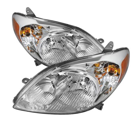 Xtune Toyota Matrix 03-08 Crystal Headlights Chrome HD-JH-TM03-AM-C