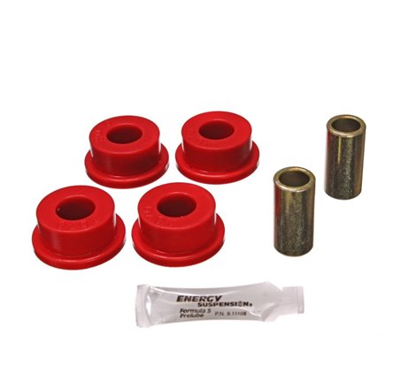 Energy Suspension 80-98 Ford F-250 4WD/F350 4WD Red Front Frame Shackle Bushing Set