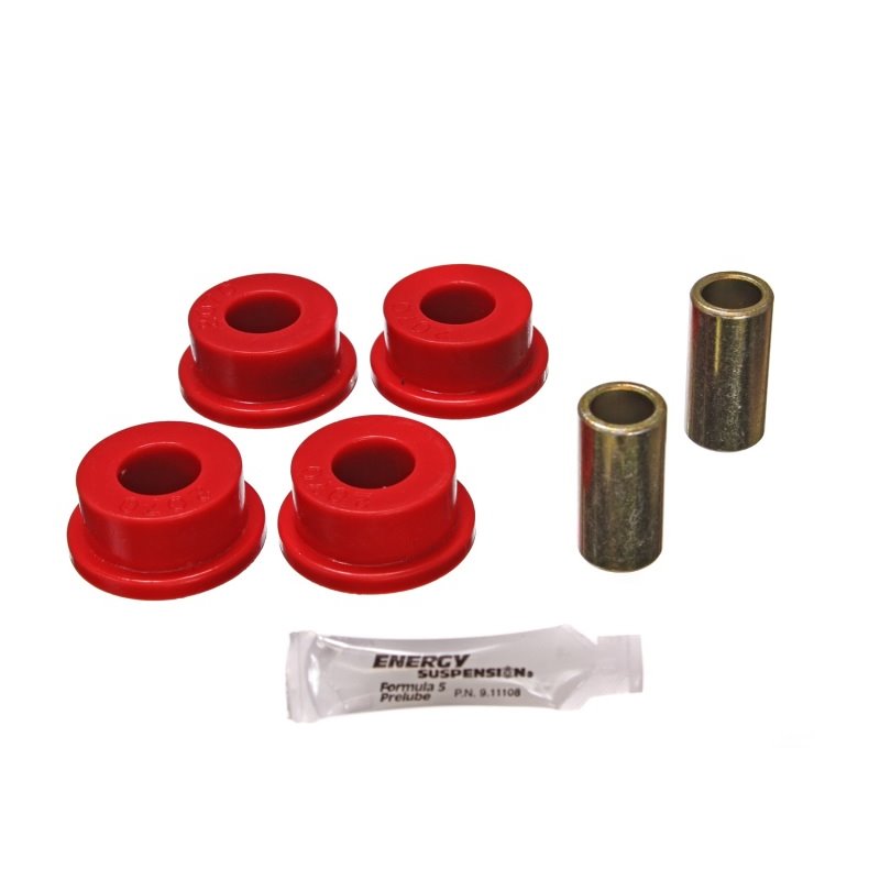 Energy Suspension 80-98 Ford F-250 4WD/F350 4WD Red Front Frame Shackle Bushing Set