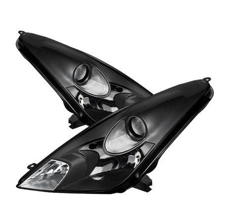 Xtune Toyota Celica 00-05 Crystal Headlights Halogen Model Only Black HD-JH-TCE00-BK