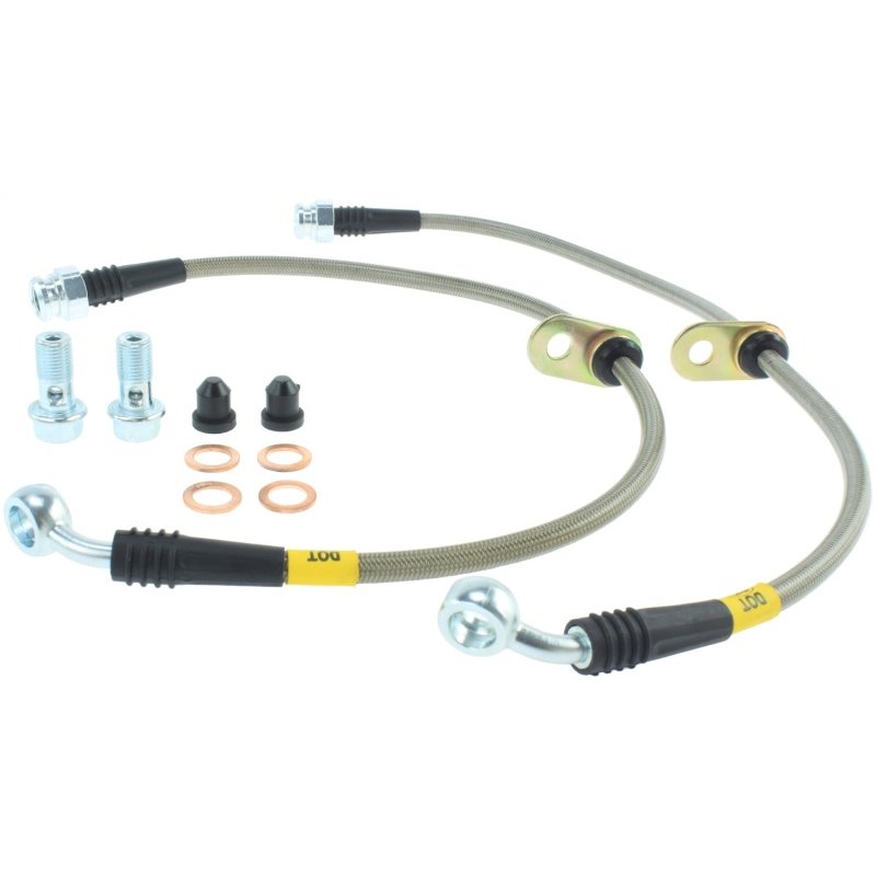 StopTech 94-01 Integra / 99-00 Civic Si w/Rear Disc Brakes Rear SS Brake Lines